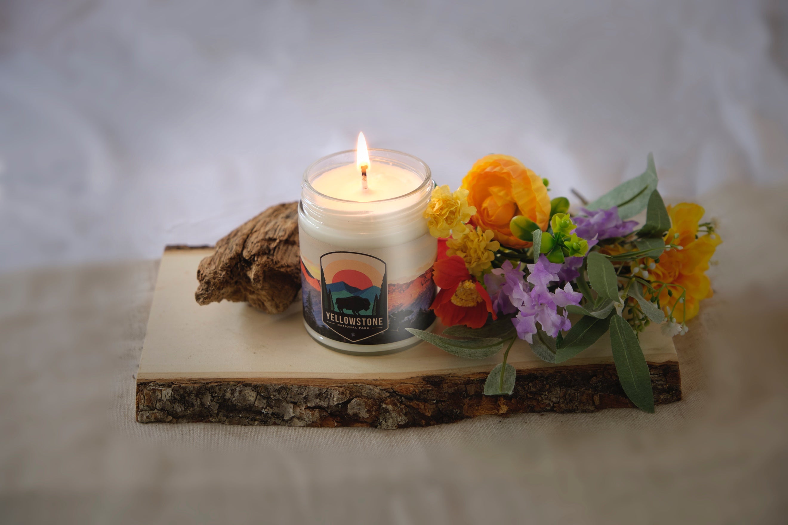 National Park Inspired Candle - Yellowstone National Park
