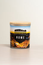 Rome Inspired Scented Soy Candle , 11 ounces - Great Gift For Travelers