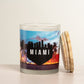 Miami Inspired Scented Soy Candle 11 ounces - Great Gift For the Travelers in Your Life