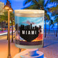 Miami Inspired Scented Soy Candle 11 ounces - Great Gift For the Travelers in Your Life