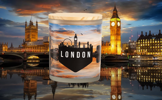 London Inspired Scented Soy Candle 11 ounces - Great Gift For the Travelers in Your Life