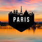 Paris Inspired Scented Soy Candle 11 ounces - Great Gift For the Travelers in Your Life