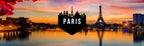 Paris Inspired Scented Soy Candle 11 ounces - Great Gift For the Travelers in Your Life