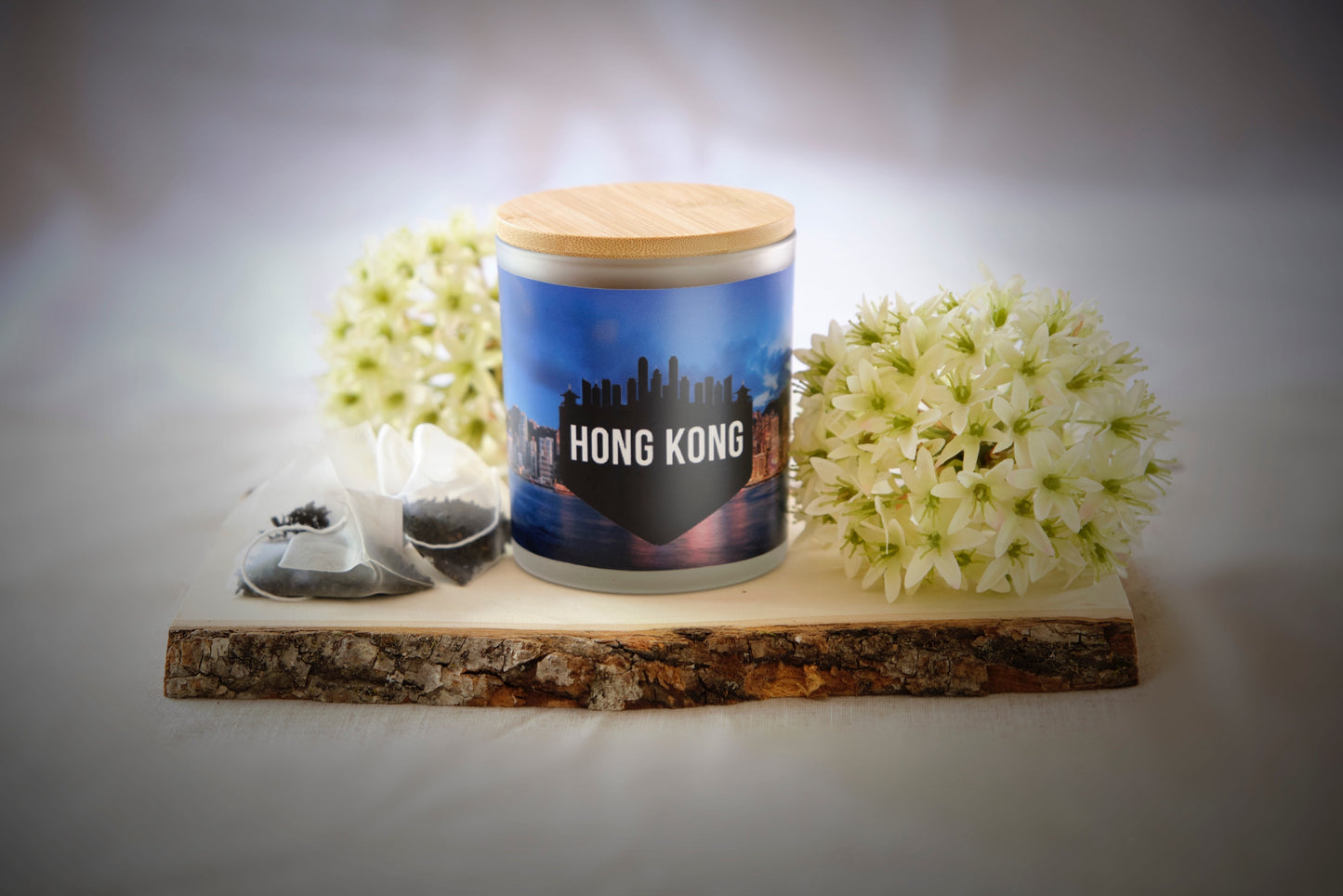 Hong Kong Inspired Scented Soy Candle 11 ounces - Great Gift For the Travelers in Your Life