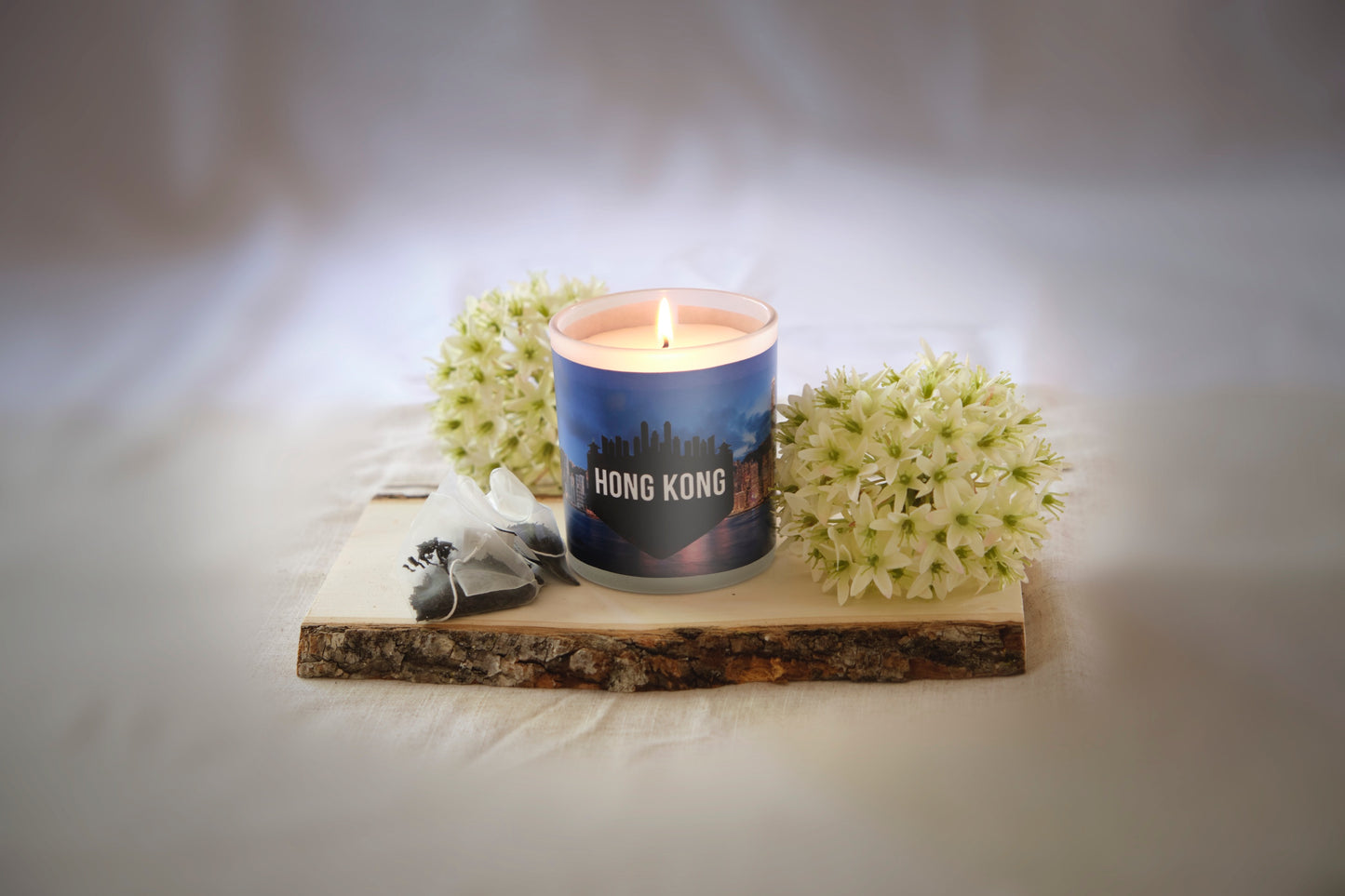 Hong Kong Inspired Scented Soy Candle 11 ounces - Great Gift For the Travelers in Your Life