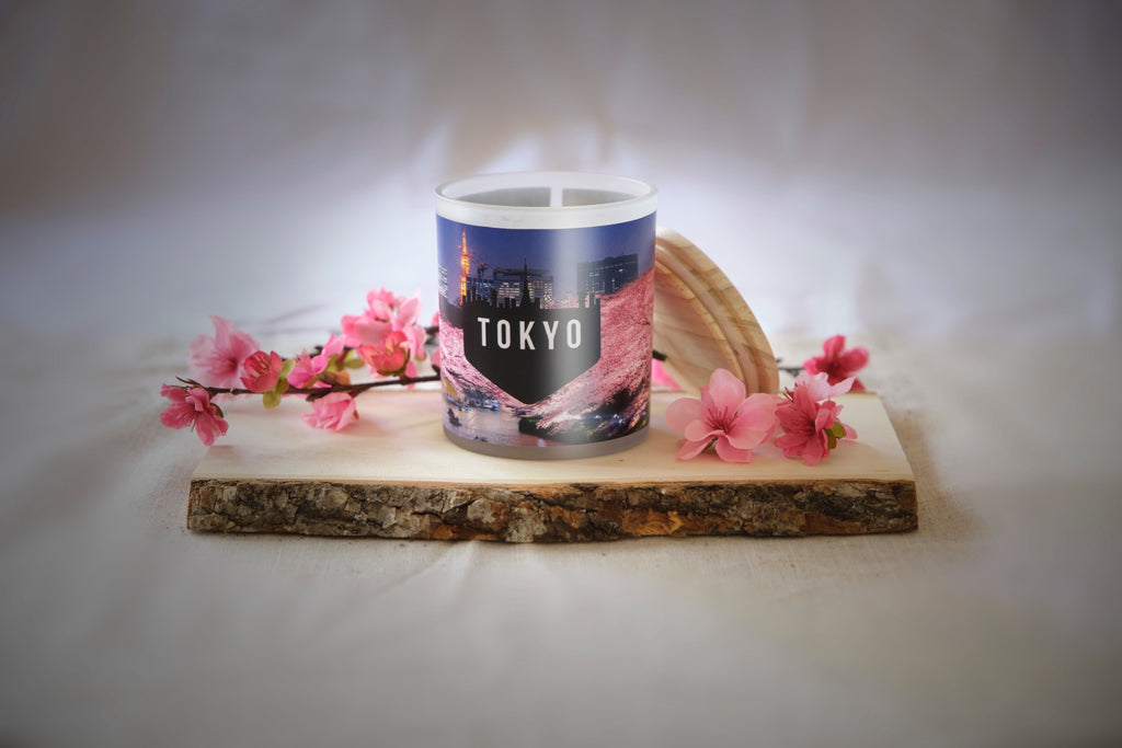 Tokyo Inspired Scented Soy Candle 11 ounces - Great Gift For the Travelers in Your Life