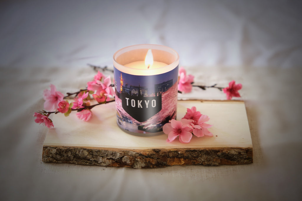 Tokyo Inspired Scented Soy Candle 11 ounces - Great Gift For the Travelers in Your Life