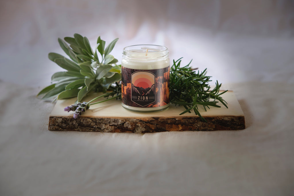National Park Inspired Candle - Zion National Park