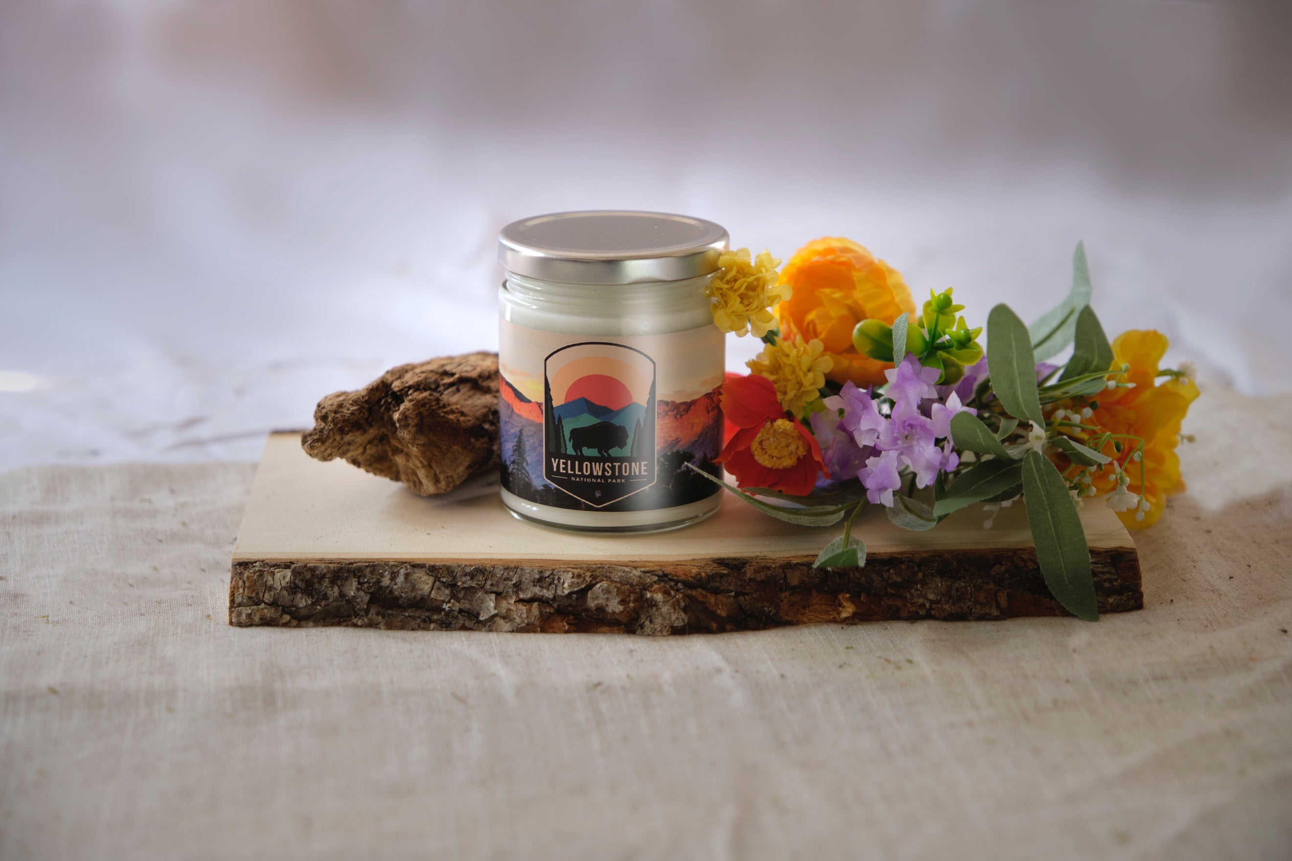 National Park Inspired Candle - Yellowstone National Park