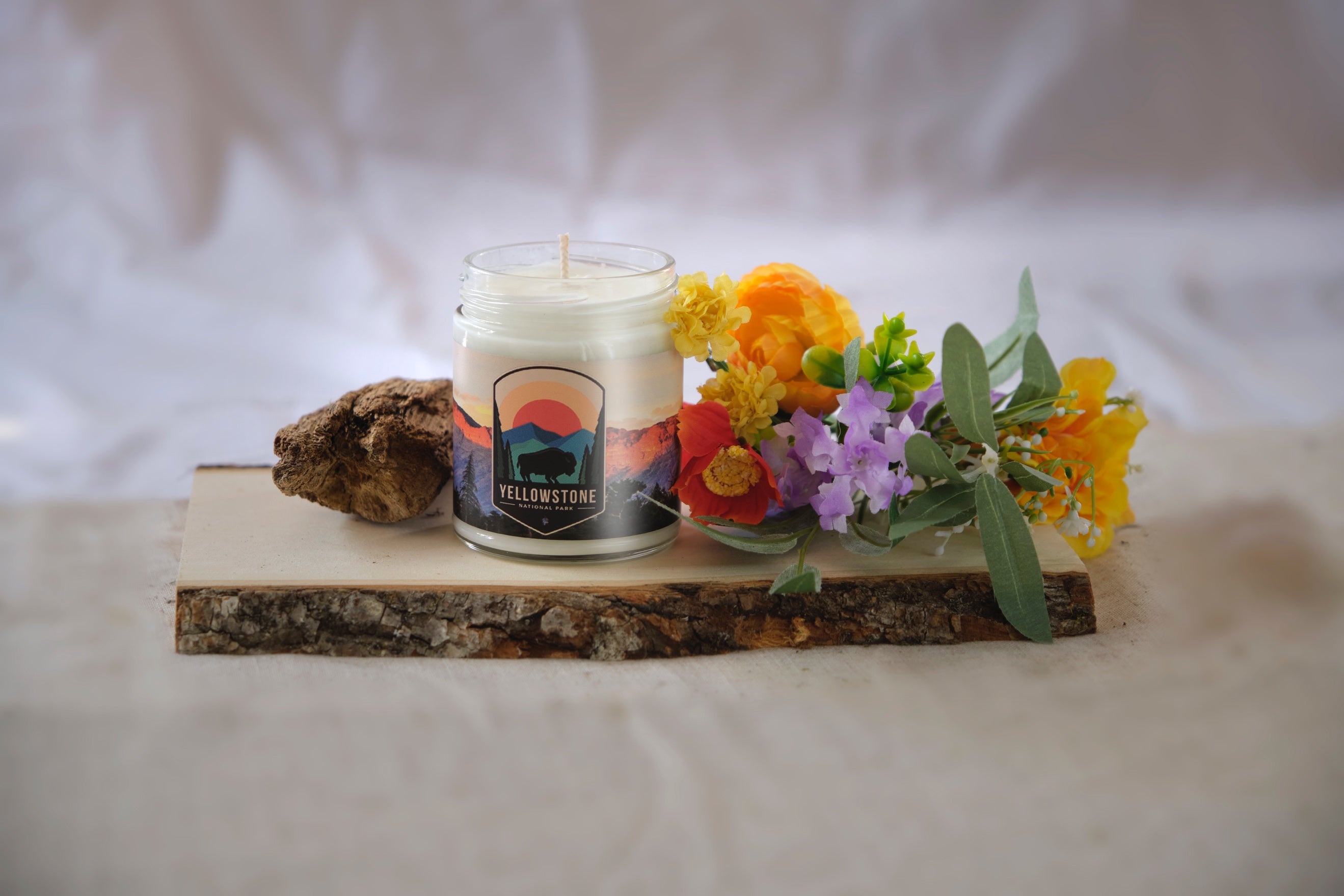 National Park Inspired Candle - Yellowstone National Park